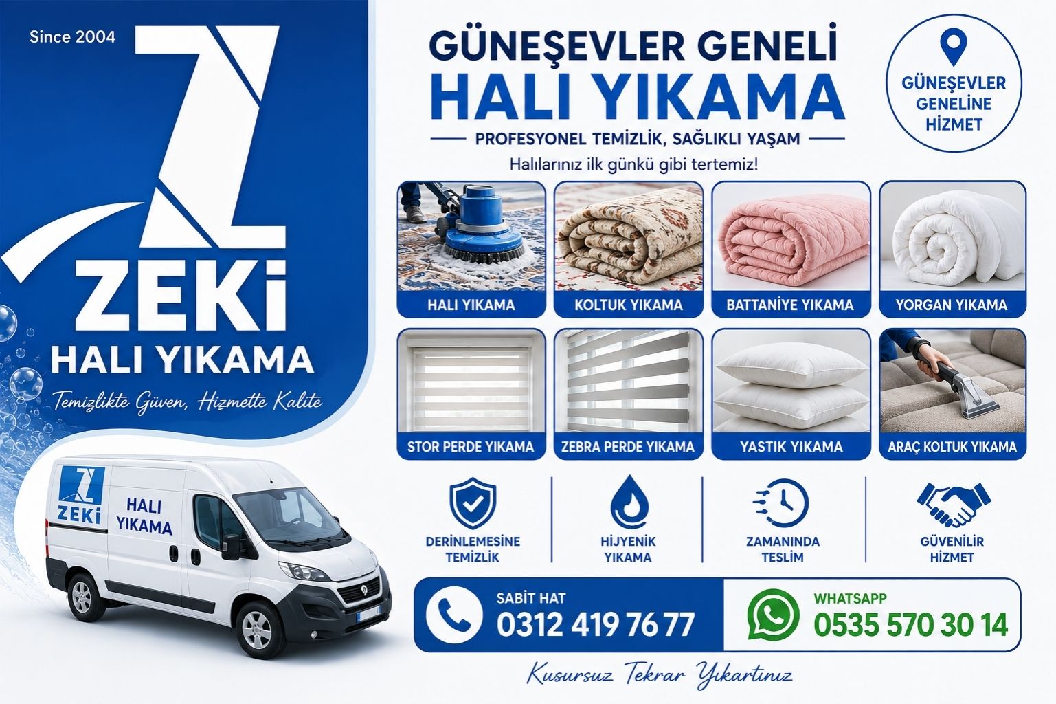 Güneşevler Halı Yıkama